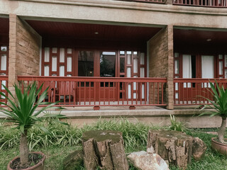 Lanna style resort in an ancient village in Phuket Thailand