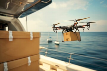 Smart package Drone Delivery parcel drone delivery. Parcel conservation drone delivery box insured parcel shipping. Logistic livestock management drone mobility residential parcel delivery