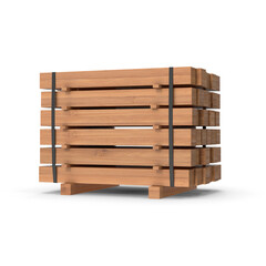 Wood Planks Stack PNG