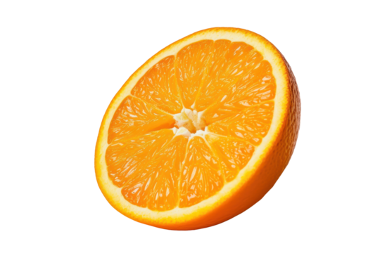 Fresh orange citrus fruits. Isolated oranges, transparent background.