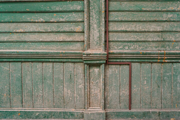 wooden facade texture background