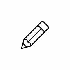 Pencil Tool Draw Vector Icon Sign Symbol