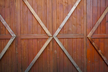 wooden facade texture background