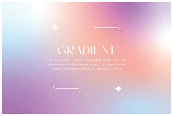 Obraz premium abstract gradient background with glowing effect and grainy colorful background vector illustration 