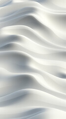 Obraz premium Elegant White Satin Fabric Texture with Soft Waves