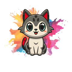 cat vector design
