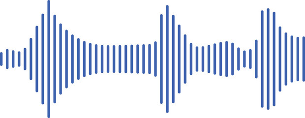 Sound waves collection. High frequency radio wave. Music equalizer. Interference voice recording. Sound wave set. Sound waves, Equalizer, Audio waves, Radio signal. Podcast Equalizer template. Vector 