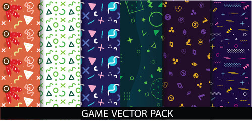 game vector background