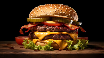 Tasty burger, Concept art Tasty burger