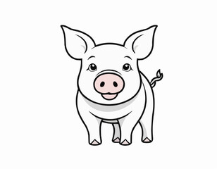 Cartoon pig
