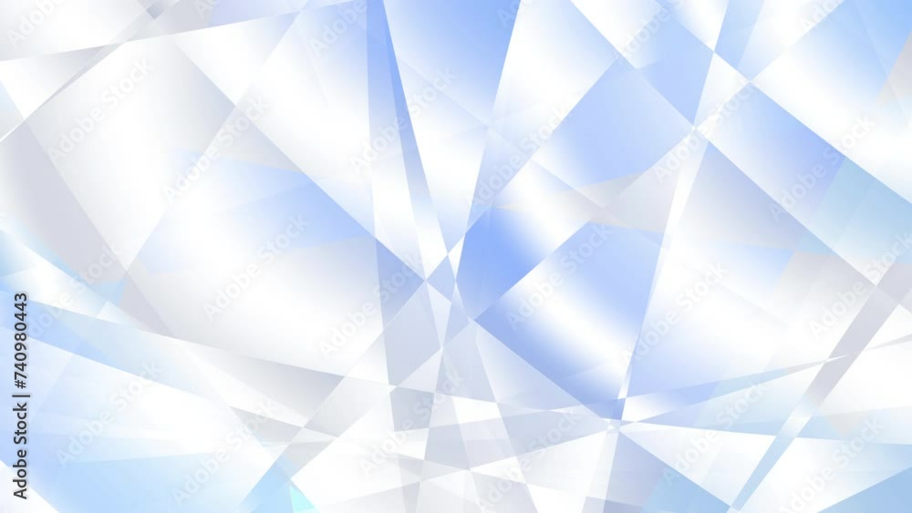 Poster white and light blue abstract modern background loop