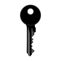 Key Icon in trendy flat style isolated on grey background. Key symbol for your web site design, logo, app, UI. Vector illustration - 740980816