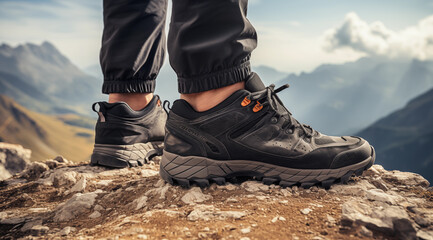 outback hiking, outdoors sport, natures walk / rando, camping shoes / footwear advertising asset