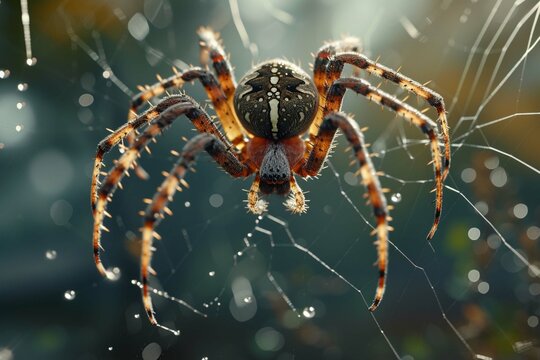 Net casting spider