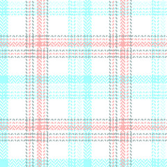Check plaid seamless pattern.