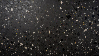Wall background with terrazzo texture and pattern - obrazy, fototapety, plakaty