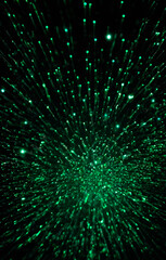 photo green lights particles wallpaper