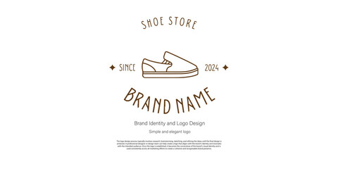 shoe store logo design for e commerce or logo designer