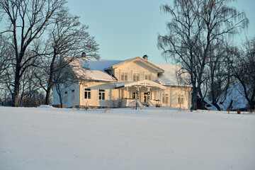Historic Østensjø gård, a grand relic of Oslo's agricultural past, stands proudly near scenic...