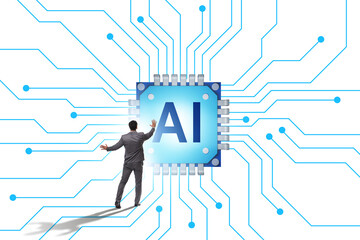 Concept of AI - artificial intelligence in action