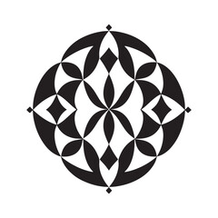 Shadowed Elegance: Harlequin Silhouette Pattern, Silhouetted Splendor Harlequin's Pattern.