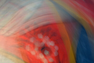 Colorful flowing chromatic holographic dynamic waves.