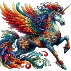Discover Enchanting Colorful Mythological Creatures