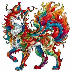 Discover Enchanting Colorful Mythological Creatures
