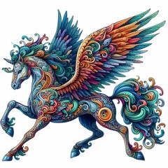 Discover Enchanting Colorful Mythological Creatures