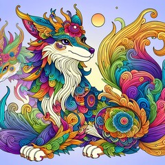 Discover Enchanting Colorful Mythological Creatures
