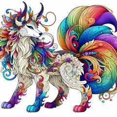 Discover Enchanting Colorful Mythological Creatures