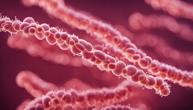 Vibrio cholerae, Gram-negative bacteria. Illustration of bacteria with flagella. 3d rendered style. SEM (TEM) view. Healthcare concept. Medical research.