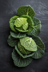 Fototapeta premium Savoy cabbage