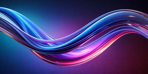 abstract purple background with waves