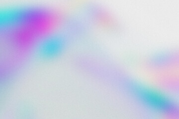 White Holographic Noise Background
