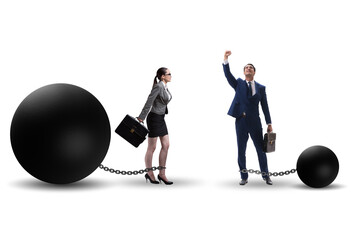 Concept of inequality between women and men