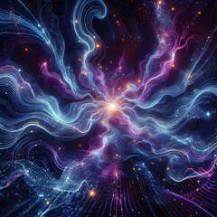 Fototapeta premium visualization of fractal realms
