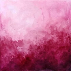 Abstract watercolor paint background dark Rose gradient color with fluid curve lines texture 