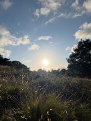 Obraz premium sunset in the mountains