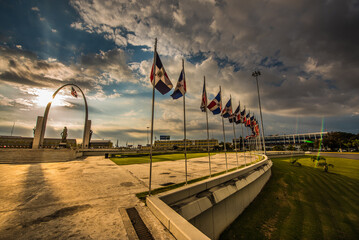 Plaza de la Bandera, Santo Domingo, República Dominicana.