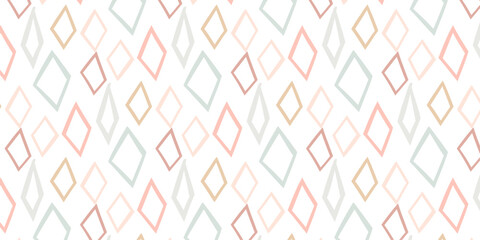 Funny colorful doodle seamless pattern, Baby neutral print in bright colors, yellow, green. Naive style. Simple childish scribble wallpaper print, perfect for the nursery, baby shower, textiles	
