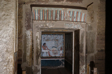  tombs of the Nobles in Aswan, Egypt