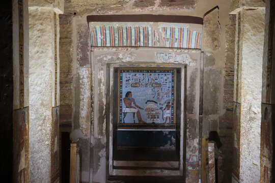  tombs of the Nobles in Aswan, Egypt