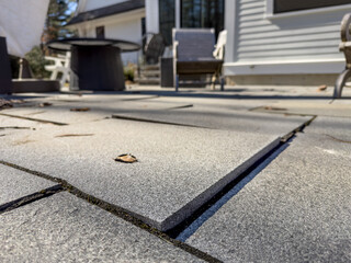 Frost heaves under the patio - Winter patio becomes uneven as pavers lift with frost heaves in...