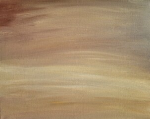 Oil paintings landscape, wood texture background - 741087415