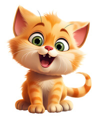 Funny Cute Cats Clipart Bundle