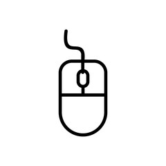 Mouse icon vector. click icon vector. pointer icon vector.