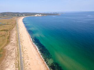 Aerial view of The Driver Beach, Bulgaria