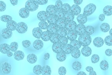 複数の動物細胞のイメージ