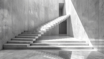 minimalist architecture detail with light and shadow
